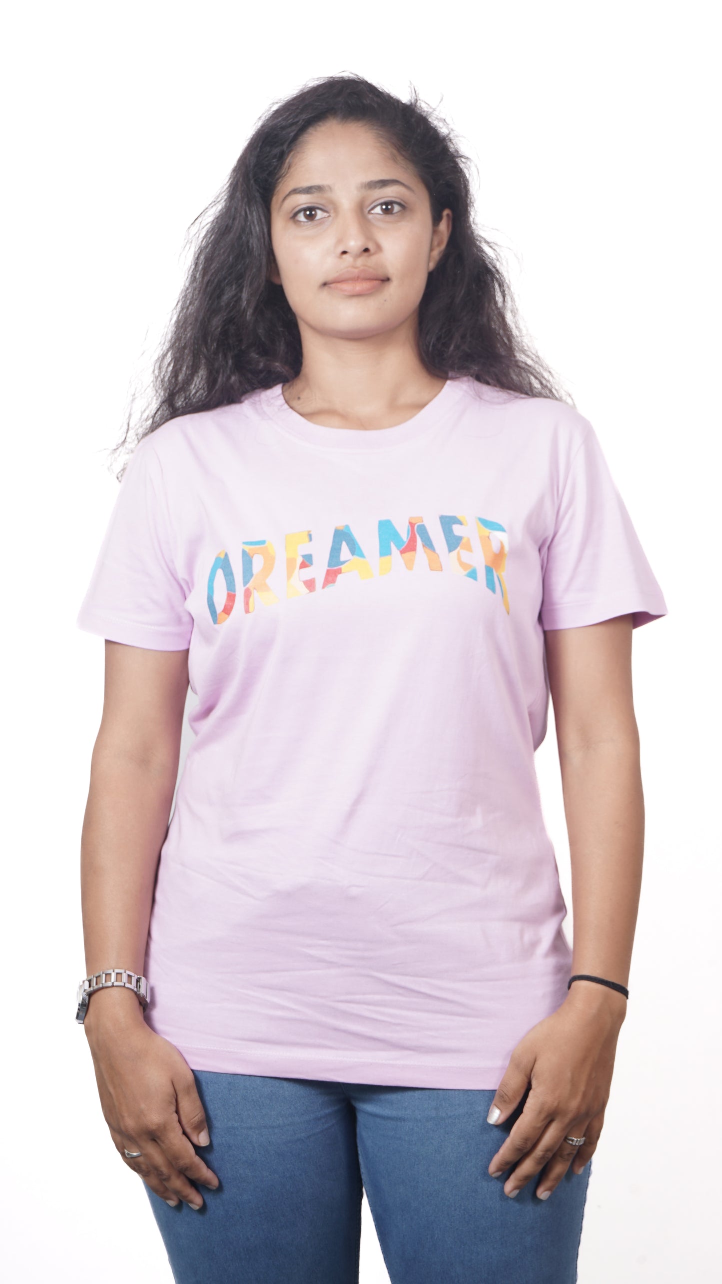 dreamer - womens lilac tshirt