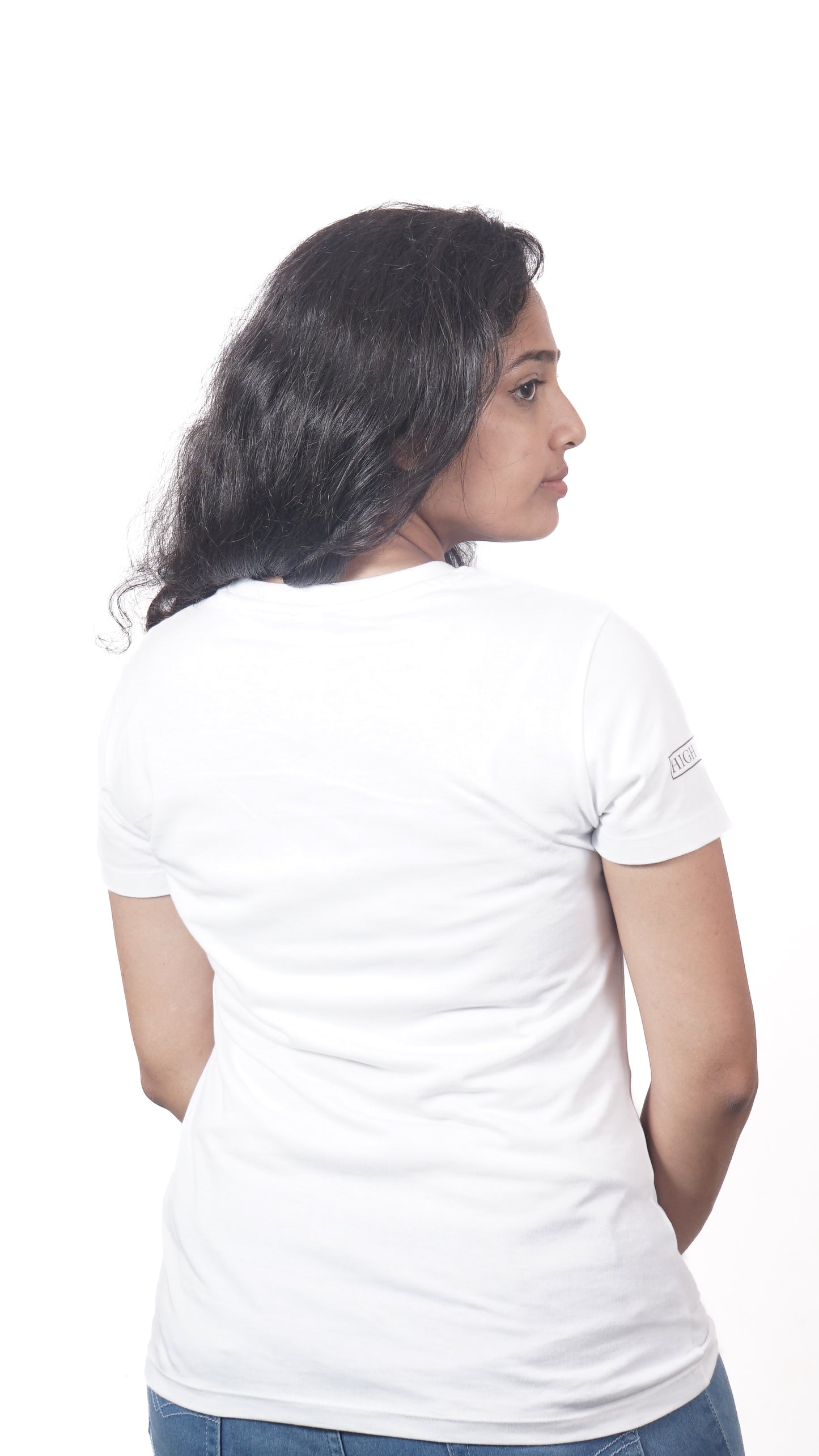 joy - womens white tshirt